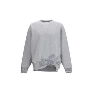 Maison Margiela Gray Cotton Men's Sweatshirt